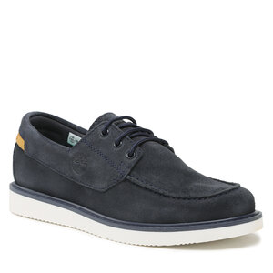 Šnurovacia obuv Timberland - Newmarket II Lthr Boat TB0A5RDZ0191 Navy Suede.