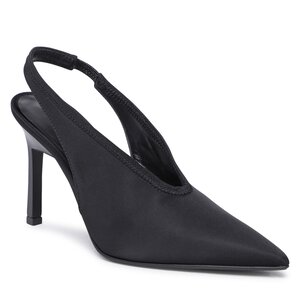 Sandále Calvin Klein - Geo Stil Slingback Pump HW0HW01452 Ck Black BEH.