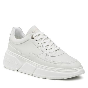 Sneakersy Tommy Hilfiger - Chunky Leather Sneaker FW0FW06855 White YBR.