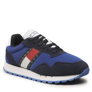 Sneakersy Tommy Jeans - Retro Runner Mesh EM0EM01172 Ultra Blue C66.