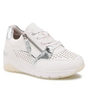 Sneakersy Jana - 8-23762-20 White/Silver 191.