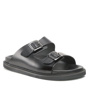 Šľapky Guess - Sapata FM6SAP LEA03 BLACK.