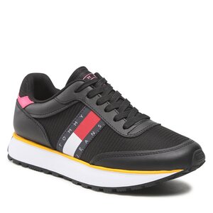 Sneakersy Tommy jeans - Retrorunner EN0EN02054 Black 0GJ.