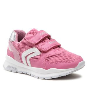 Sneakersy Geox - J Pavel Girl J048CA01454C8241 M Dk Pink/White.