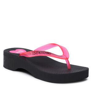 Žabky LOVE MOSCHINO - JA28064G0GI31604 Fluo Fuxia.