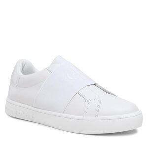 Sneakersy Calvin Klein Jeans - Classic Cupsole Elastic YM0YM00571 White YBR.
