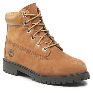 Outdoorová obuv Timberland - 6 in Premium Wp TB0A5TCH7151 Medium Brown Nubuck.
