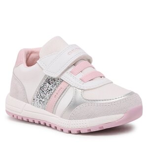 Sneakersy Geox - B Alben Girl B353ZA02214C1Z8W S White/Lt Rose.