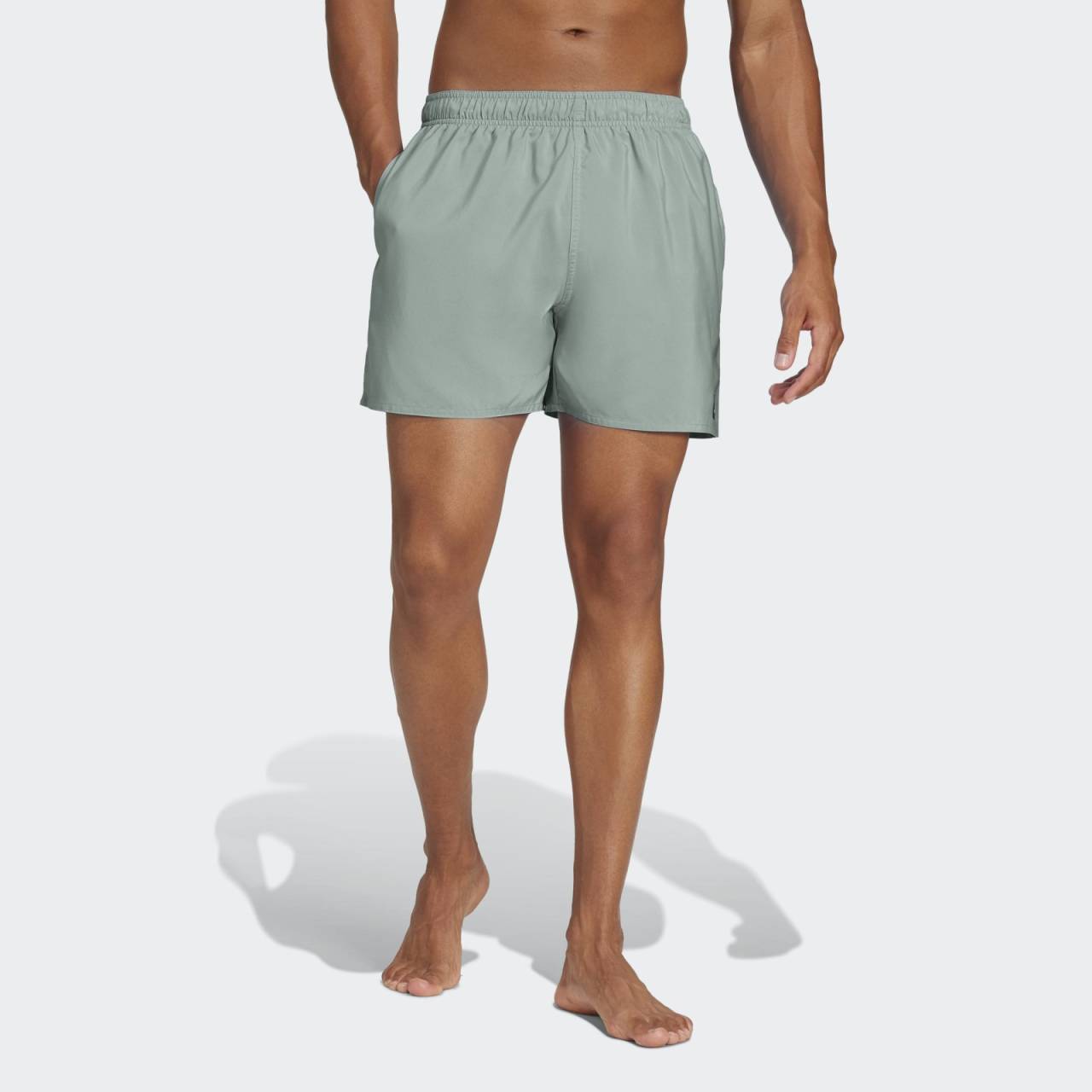 adidas Solid CLX Short-Length Swim Shorts M.