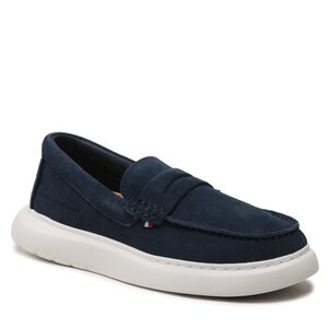 Mokasíny Tommy Hilfiger - Hybrid Loafer FM0FM04440 Desert Sky DW5.