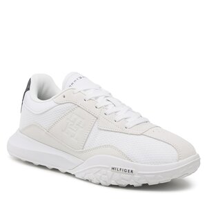 Sneakersy Tommy Hilfiger - Retro Modern Runner Mix FM0FM04363 White YBR.