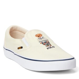 Tenisky Polo Ralph Lauren - Keaton 816892927002 Cream.