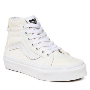 Sneakersy Vans - Sk8-Hi Zip VN0005VSWHT1 Glitter White.