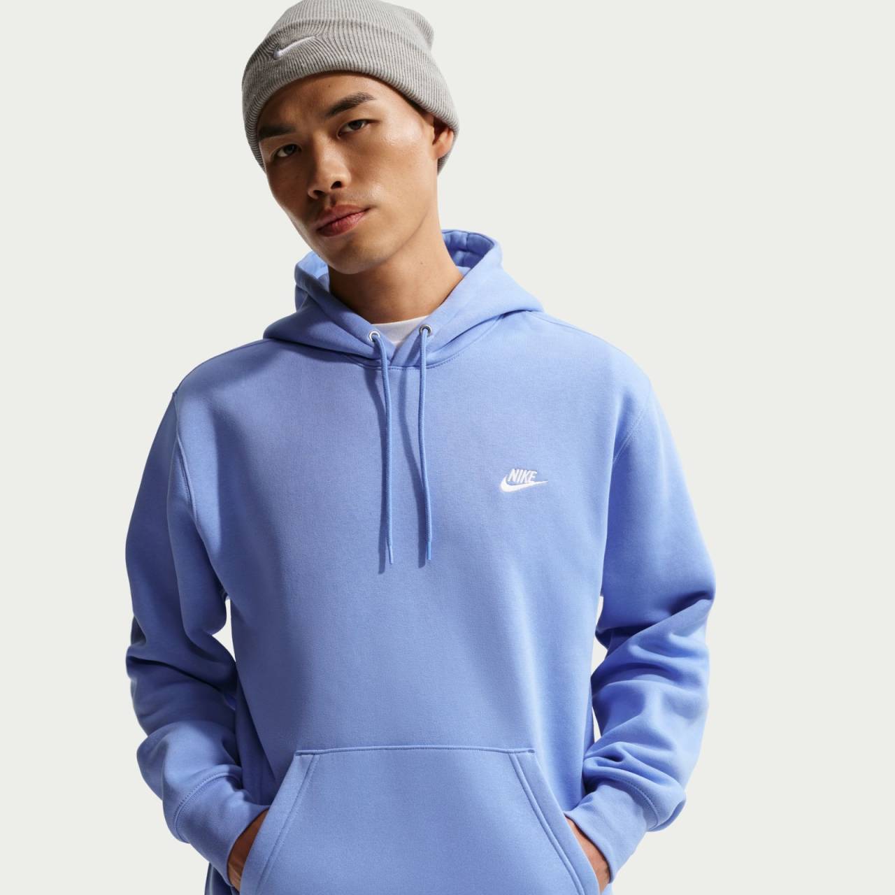 Nike M Club Pullover Fleece Hoodie S.