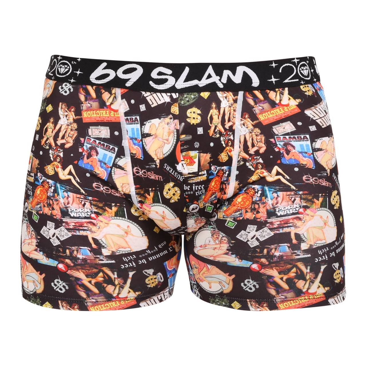Pánske boxerky 69SLAM fit UNIVERSE DYLAN (MBYBDY-PO) XXL, trenky.
Pánske boxerky 69SLAM fit sú predstaviteľom dlhšieho vyhotovenia strihu.