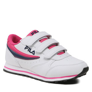 Sneakersy Fila - Orbit Velcro Kids 1010785.13228 White/Carmine.