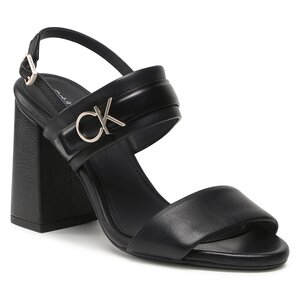 Sandále Calvin Klein - Block Hl Sandal 85Hh W/Hw HW0HW01486 Ck Black BEH.