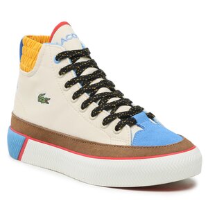 Sneakersy Lacoste - Gripshop MILIEU 222 1 Cuj Off 7-44CUJ0005HT3 Wht/Ylw.