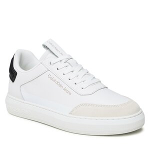 Sneakersy Calvin Klein Jeans - Casual Cupsole YM0YM00670 White/Creamy White 0K6.