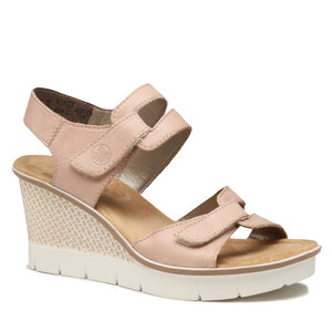 Sandále Rieker - 68556-31 Rosa.