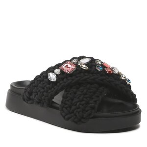 Šľapky Inuikii - Woven Stones 70104-106 Black.