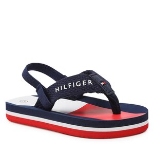 Sandále Tommy Hilfiger - Flag Flap Flop T1B8-32917-0058 Blue 800.