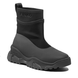 Členková obuv PINKO - Moss 2 Trekboot 1H214U A08V Nero Limousine Z99.