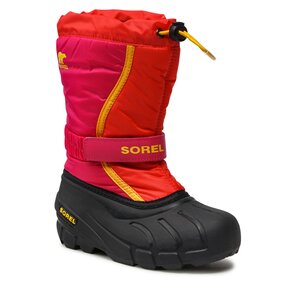 Snehule Sorel - Youth Flurry NY1965 Poppy Red/Cactus Pink 606.