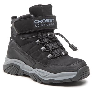 Šnurovacia obuv Crosby - 228167/04-03 Black.