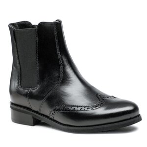 Členková obuv Sagan - 4850 Czarny Lico.