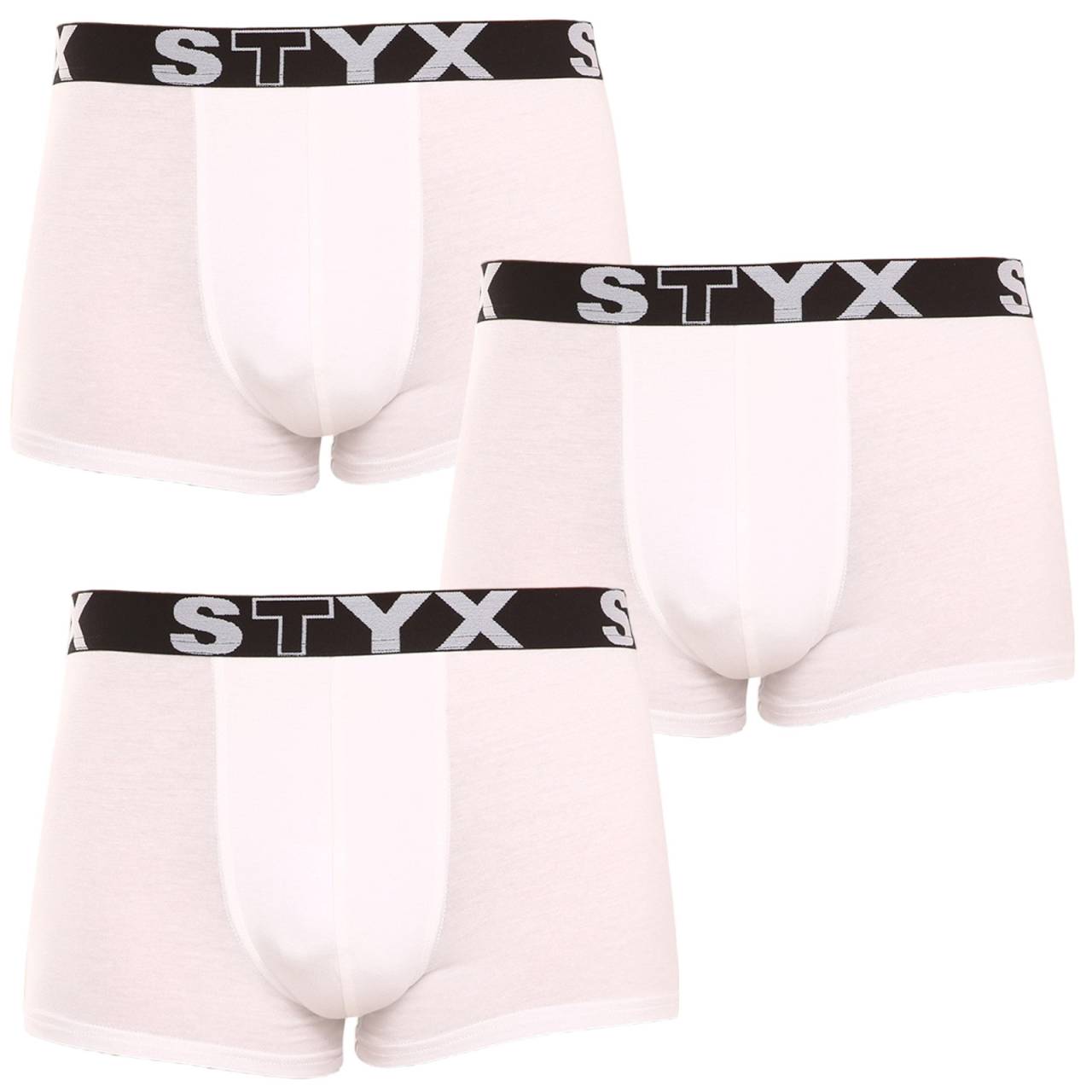 3PACK pánske boxerky Styx športová guma biele (3G1061) M, trenky.
Boxerky Styx sú skvelou voľbou, ak máte radi pohodlné a kvalitné pánske spodné prádlo.
Boxerky Styx s prívlastkom 