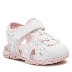 Sandále Geox - B Sandal Flaffee Gir B3557C05014C0406 M White/Pink.
