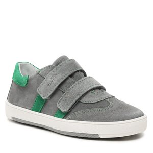 Sneakersy RenBut - 33-4444 Popiel/Zieleń.