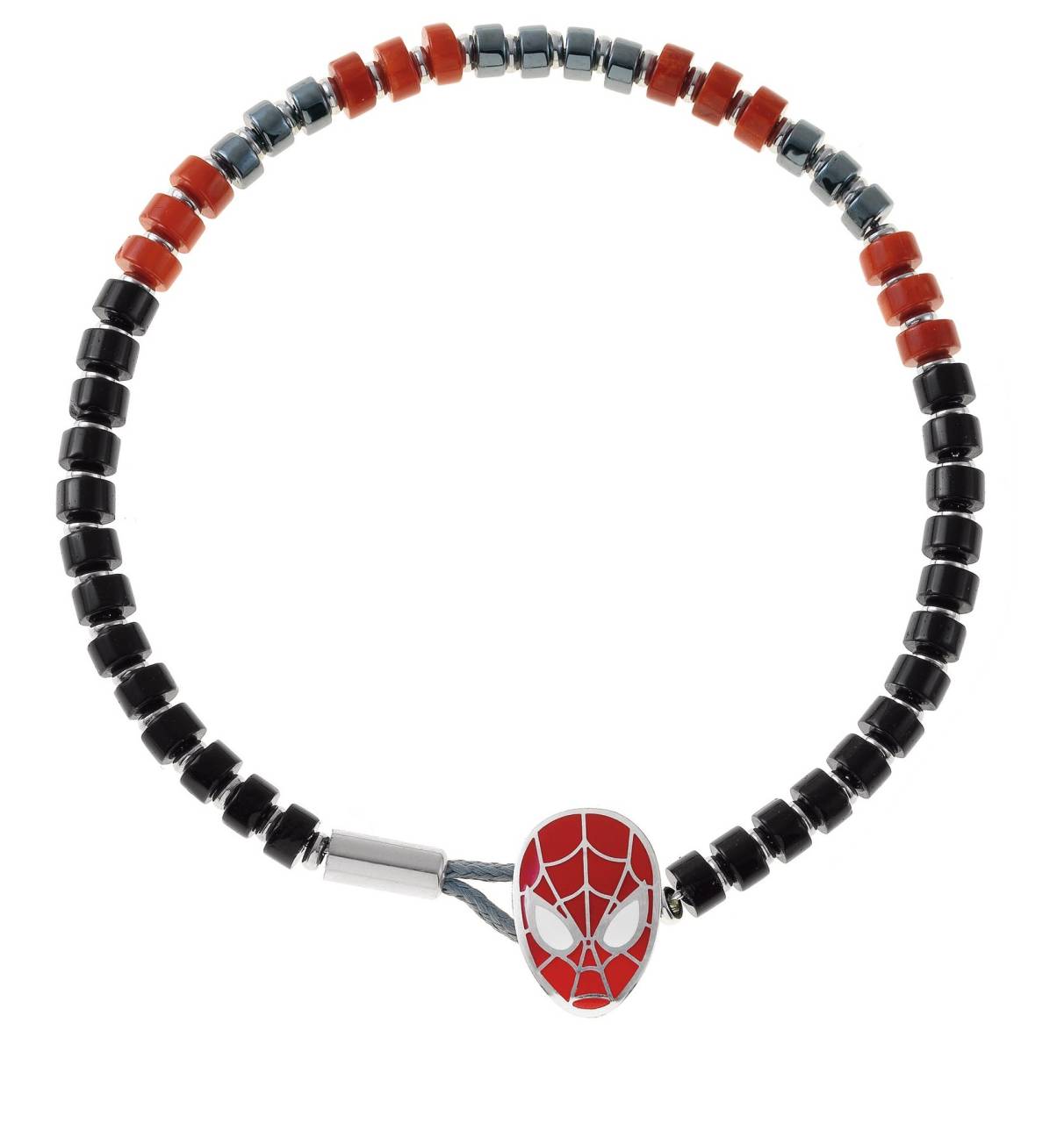Disney Korálkový náramok Spider Man Marvel B600629QML-8.CS.