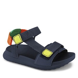 Sandále Bibi - Papete Move 1191022 Naval/Yellow Fluor/Lisbela/Mint.