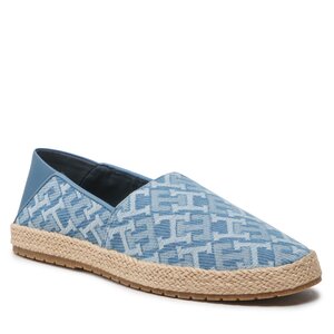 Espadrilky Tommy Hilfiger - Th Espadrille Classic Monogram FM0FM04530 Bluedenimmonogram 0G3.
