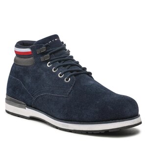 Šnurovacia obuv Tommy Hilfiger - Outdoor Hilfiger Suede Boot Desert Sky DW5.