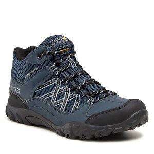 Trekingová obuv Regatta - Edgepoint Mid Wp RMF622 Brunswick Blue/Black GKH.