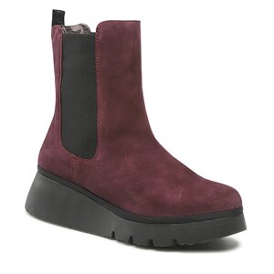 Členková obuv Fly London - Patyfly P501405002  Wine.