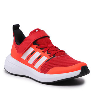 Topánky adidas - Fortarun 2.0 Cloudfoam Sport Running Elastic Lace Top Strap Shoes HP5445 Červená.