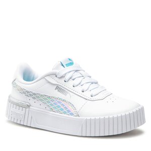Sneakersy Puma - Carina 2.0 Mermaid Ps 389743 01 Puma White/Hero Blue/Silver.