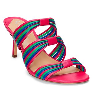 Sandále Lauren Ralph Lauren - Lorraine 802904278002 Blue Strn/Palm Leaf/Sport Pink.