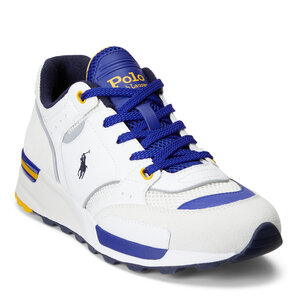 Sneakersy Polo Ralph Lauren - Trackstr 200 809891757001 White/Royal/Gold.