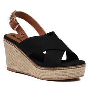 Espadrilky Refresh - 170835 Black.