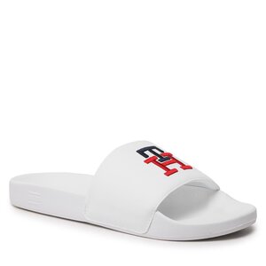 Šľapky Tommy Hilfiger - Th Essential Slide FW0FW06833 White YBR.