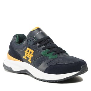 Sneakersy Tommy Hilfiger - Modern Prep Mix Wl Blackwatch FM0FM04415 Desert Sky DW5.