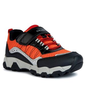 Sneakersy Geox - J Magnetar Boy J253LA014CEC0569 S Orange/Black.