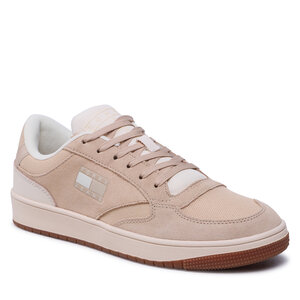 Sneakersy Tommy Jeans - Retro Cupsole Suede EM0EM01161 Gentle Gold AB9.