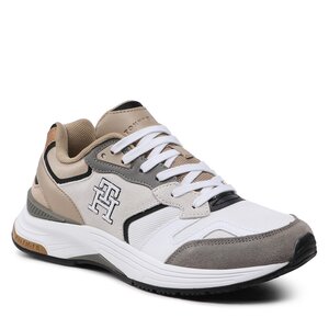 Sneakersy Tommy Hilfiger - Modern Prep Sneaker Mix FM0FM04498 Beige AEG.