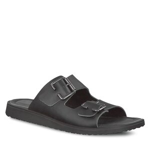 Šľapky s.Oliver - 5-17103-20 Black Leather 003.